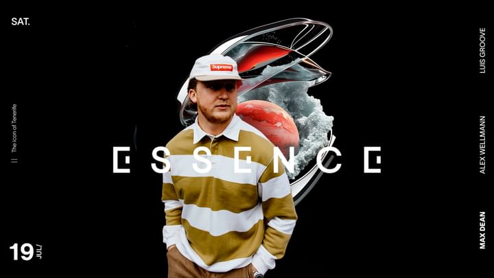 Cover for event: Max Dean · Essence · Sat. 19th July 2025