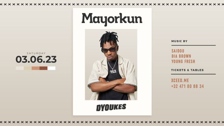 Cover for event: MAYORKUN • DYOUKES • 03.06.23