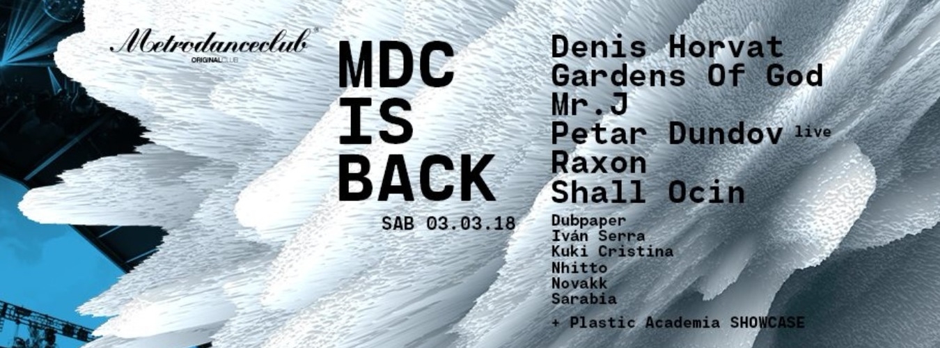 MDC IS BACK :: SAB. 3 MARZO :: image