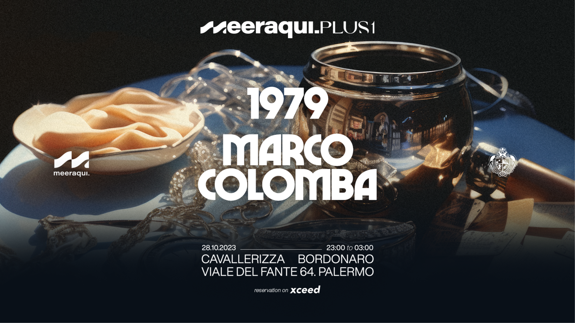 Meeraqui Plus 1 @ Cavallerizza Bordonaro w/ 1979 + Marco Colomba image