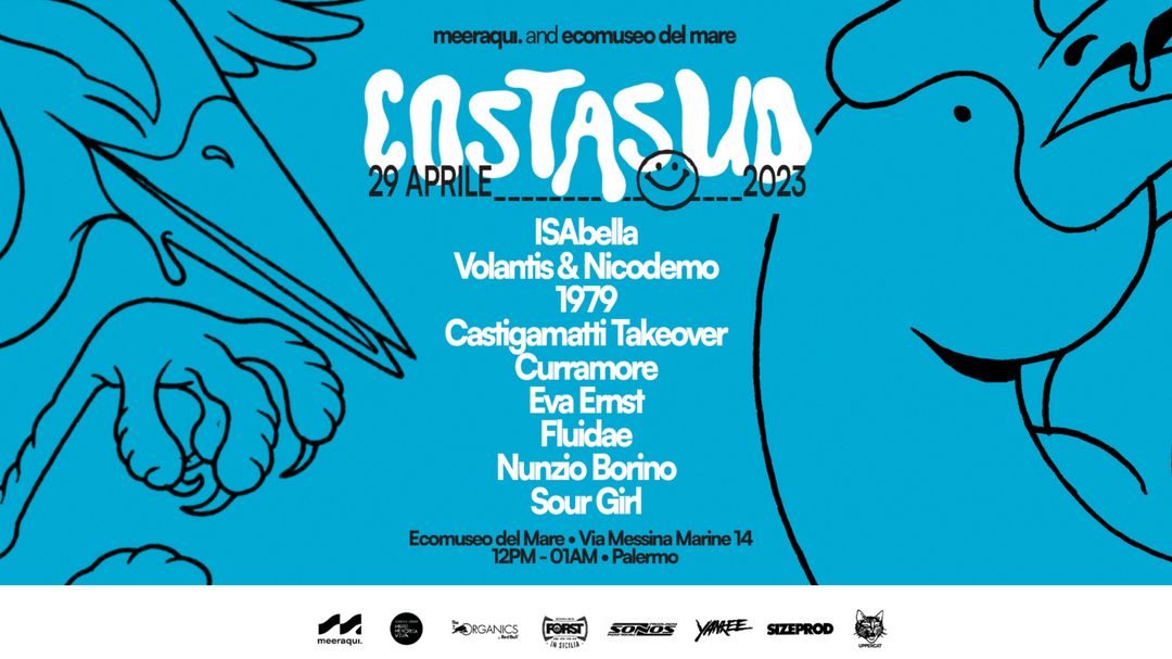 Capa do evento Meeraqui and Mare Memoria Viva pres. COSTA SUD