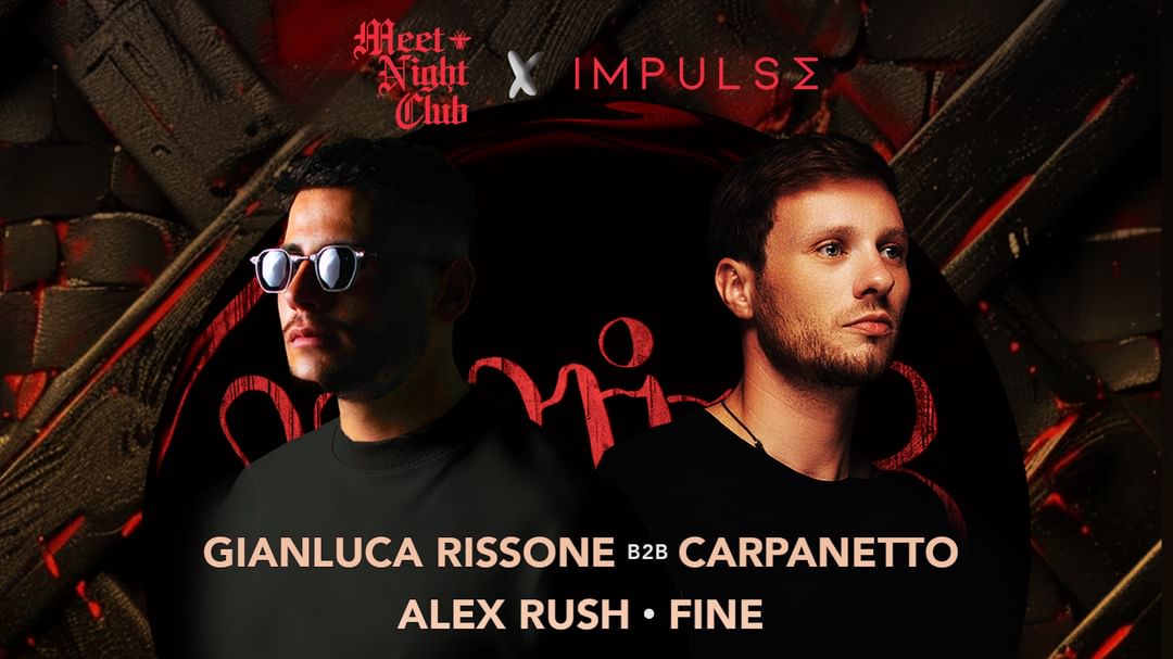 MEET NIGHT CLUB x IMPULSE IBIZA-Eventplakat