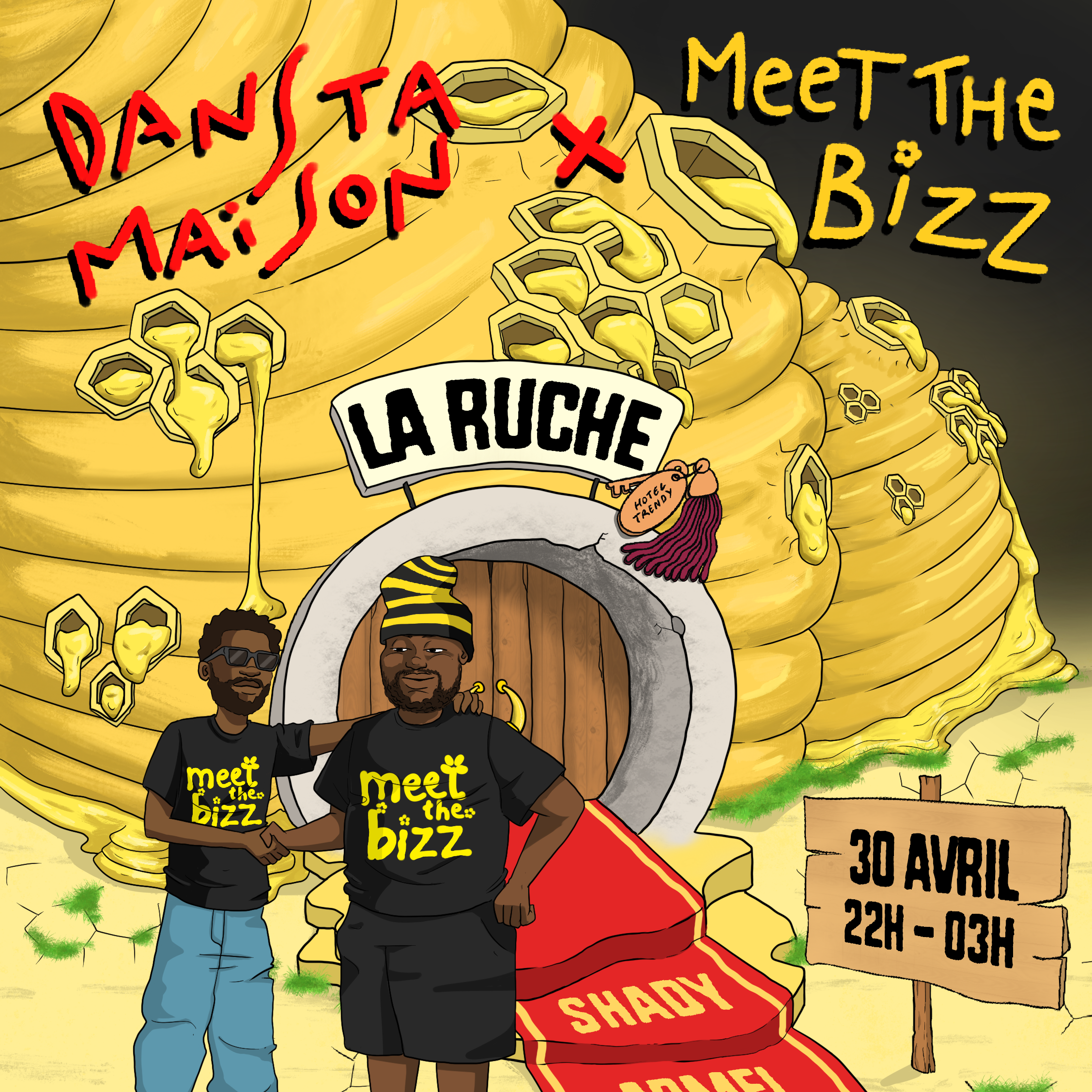 MEET THE BIZZ X DANS TA MASION PRESENT : ARMEL BIZZMAN AT HOTEL TRENDY image