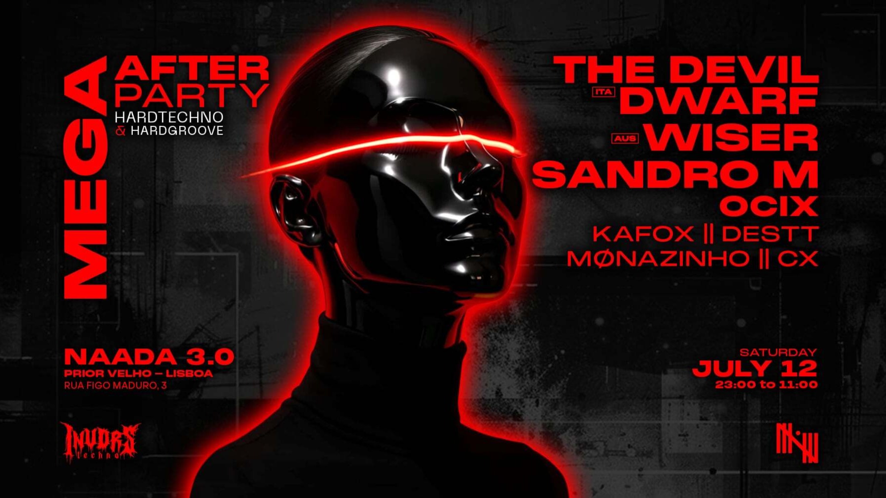 MEGA AFTER PARTY with DEVIL DWARF , WISE and SANDRO M image