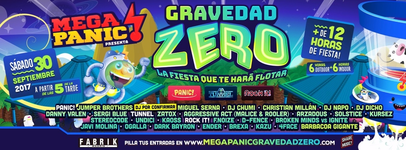 Mega Panic! Gravedad Zero image