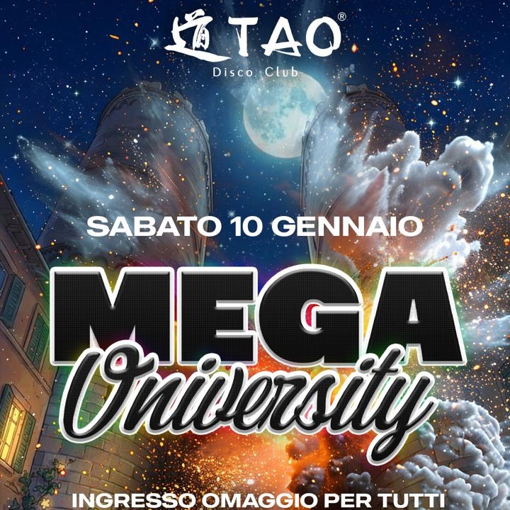 MegaUniversity free entry @TaoDiscoClub image