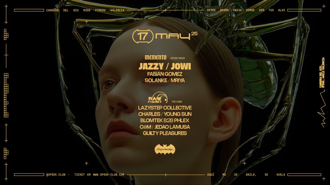 Cartell de l'esdeveniment Memento: Jazzy + Jowi & Raw Planet