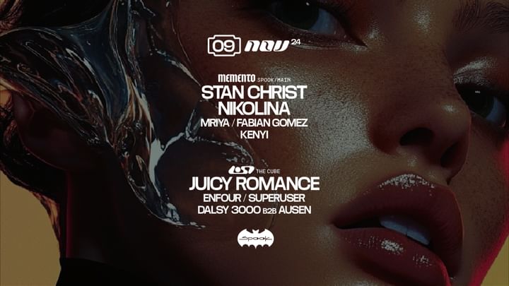 Cover for event: Memento w/ Stan Christ + Nikolina &  Lost w/ Juicy Romance