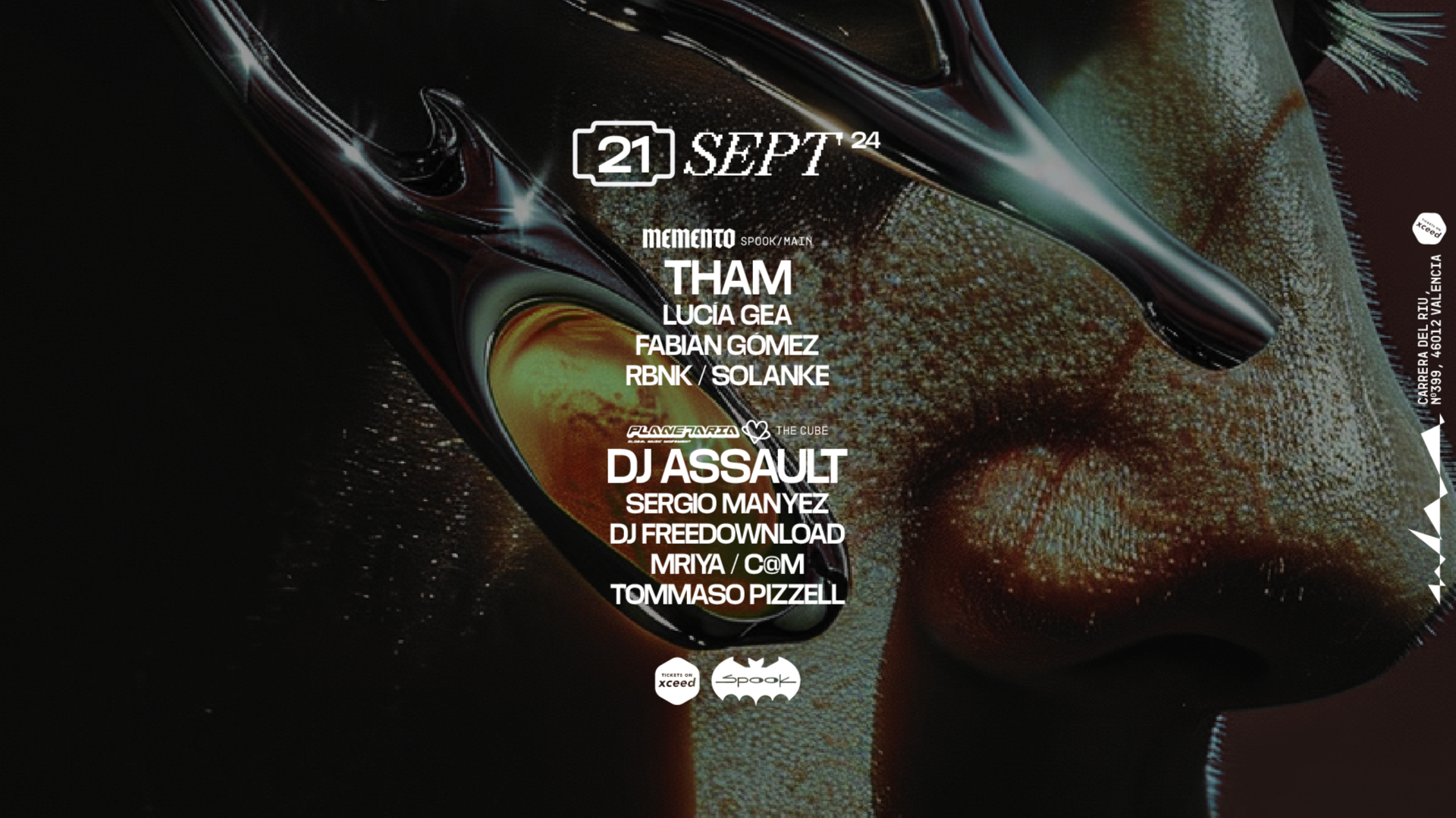 Memento w/ THAM & Planetaria w/ DJ Assault image