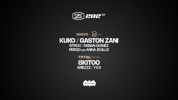 Cover for event: Memento x Unlocked : Kuko + Gaston Zani & Total w/ 8KITOO