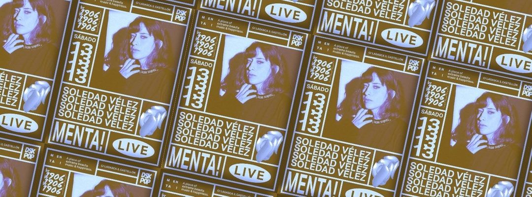 Couverture de l'événement Menta Live! Soledad Vélez