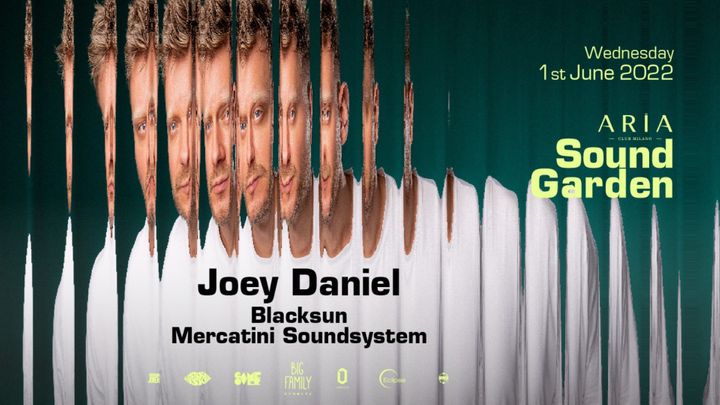 Cover for event: ARIA SOUND GARDEN OPENING PARTY w/JOEY DANIEL