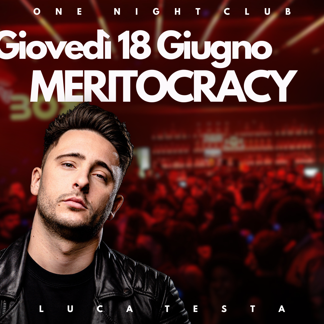 MERITOCRACY (Sala Le Box) image