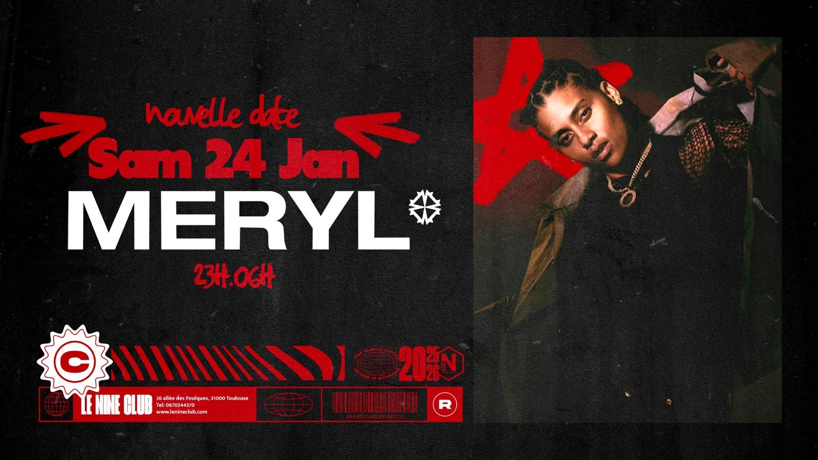 MERYL - SAMEDI 24 JANVIER