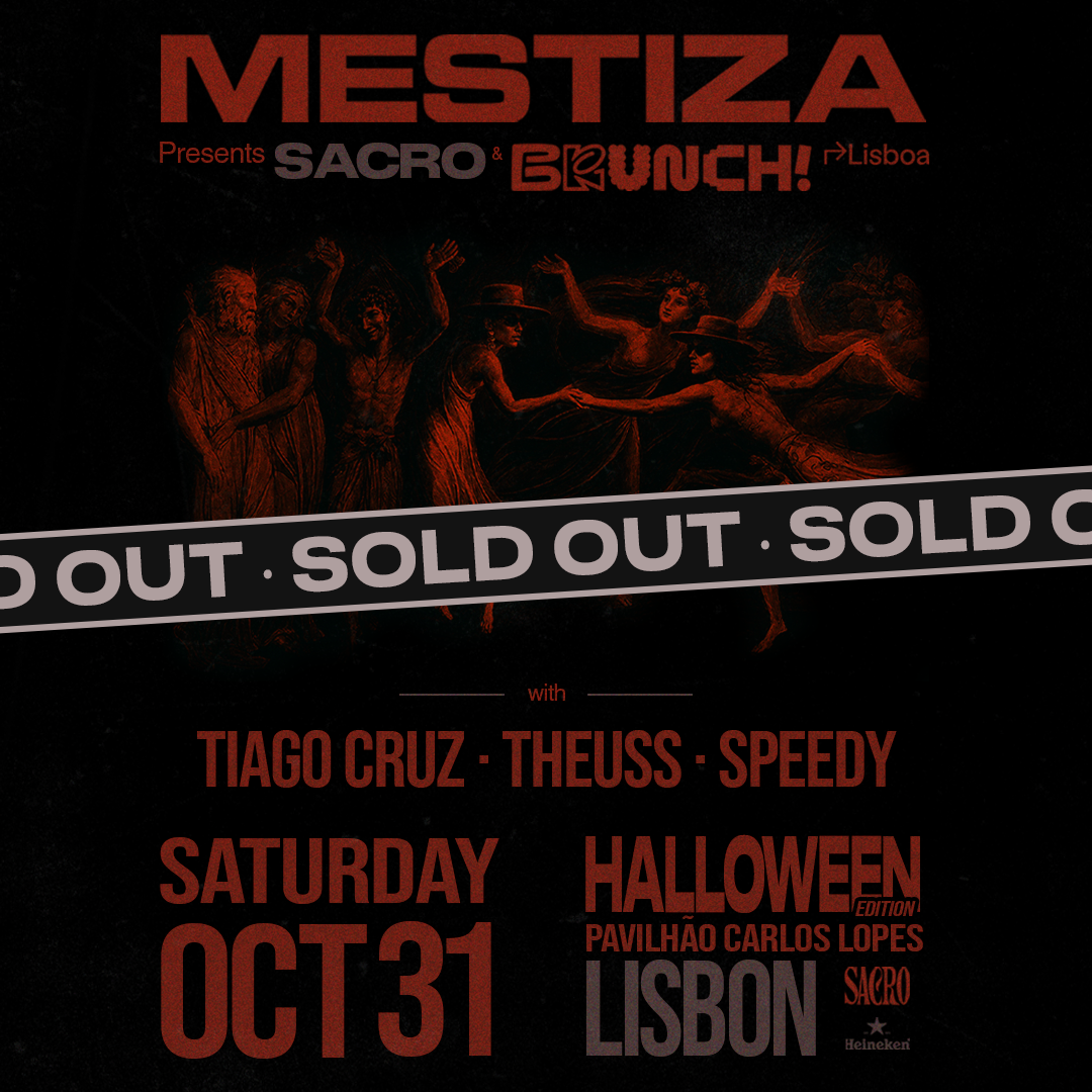 MESTIZA * Brunch Electronik Lisboa Halloween presents SACRO image