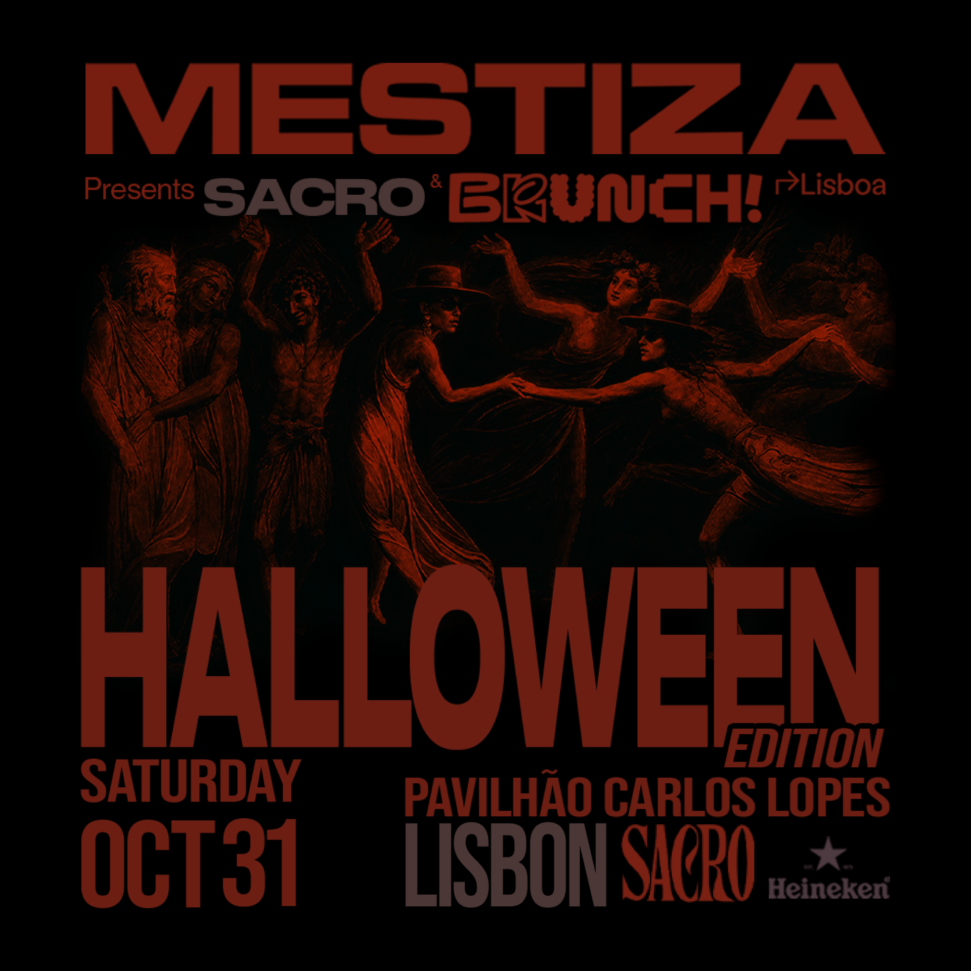 MESTIZA * Brunch Electronik Lisboa Halloween presents SACRO image