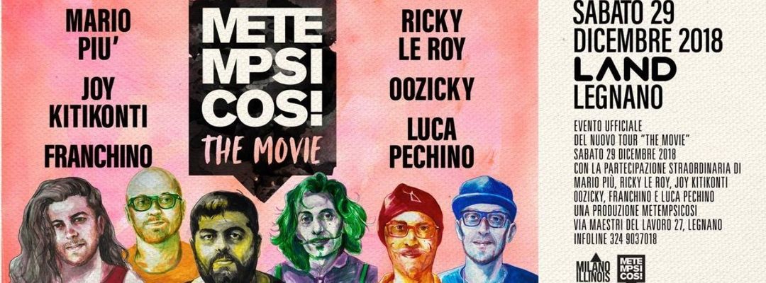 Cartel del evento METEMPSICOSI - THE MOVIE