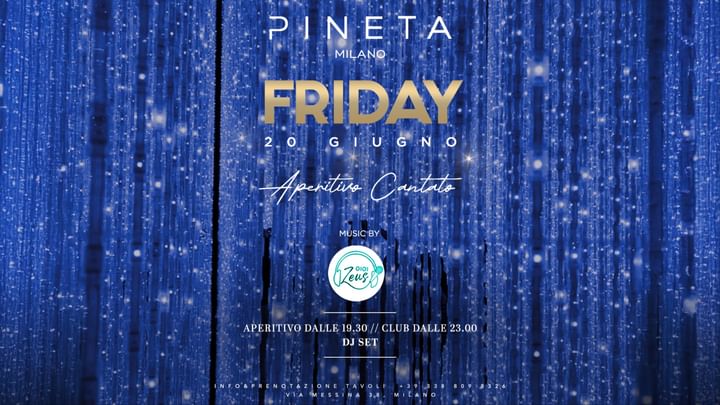 Cover for event: MFW Friday Night