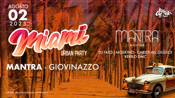 Cover for event: MIAMI urban party 