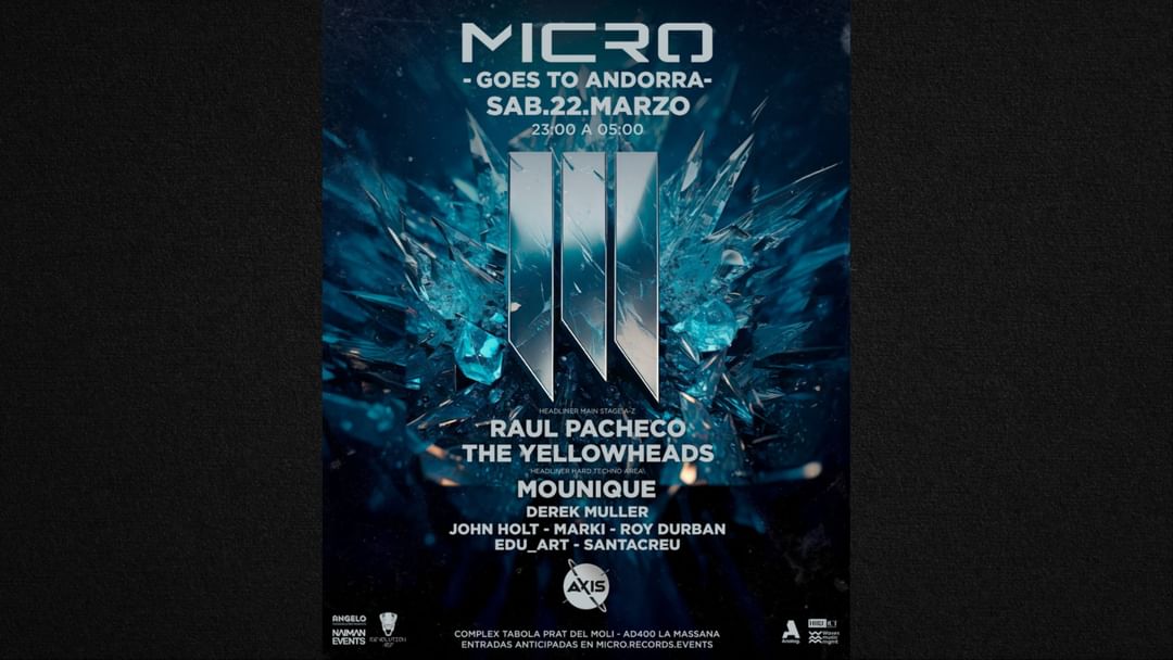 Cartel del evento Micro Andorra 2025 · Tabola