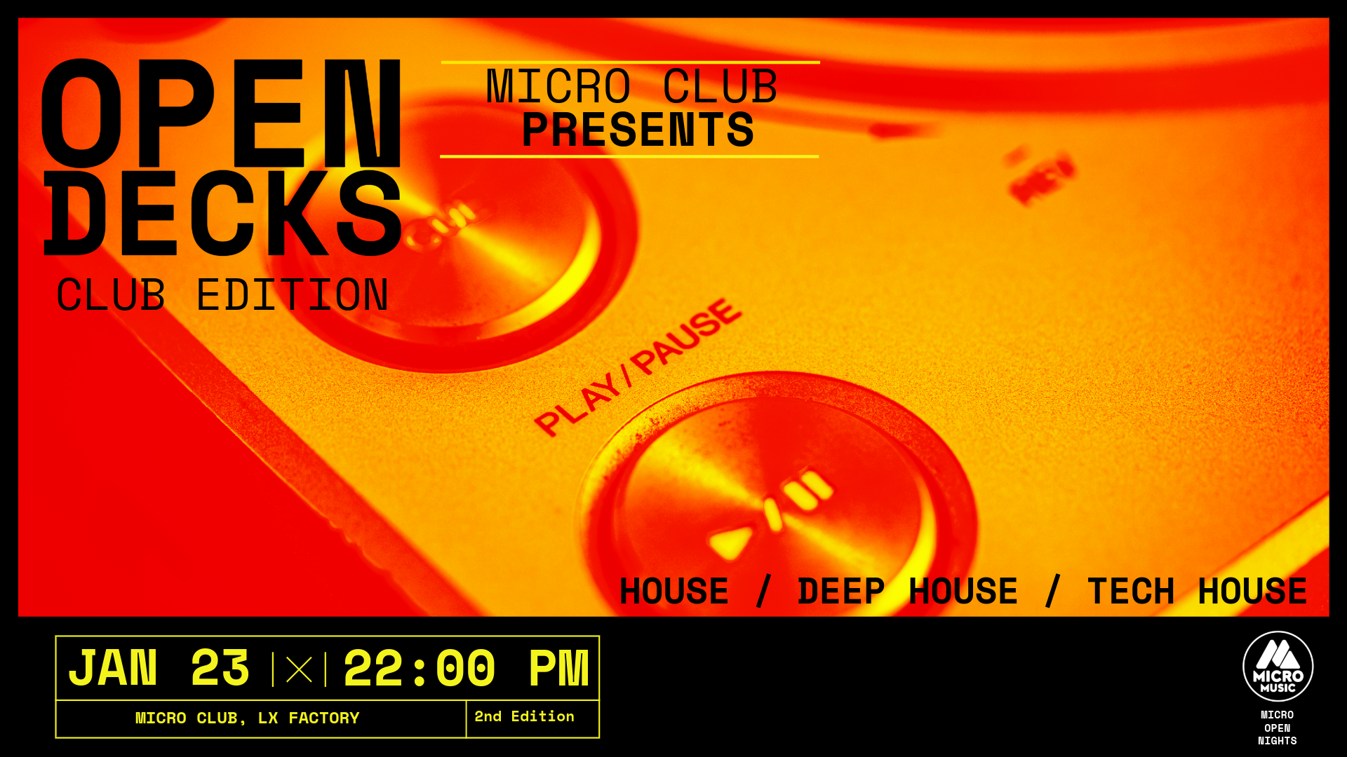 MICRO OPEN DECKS 23/01 image