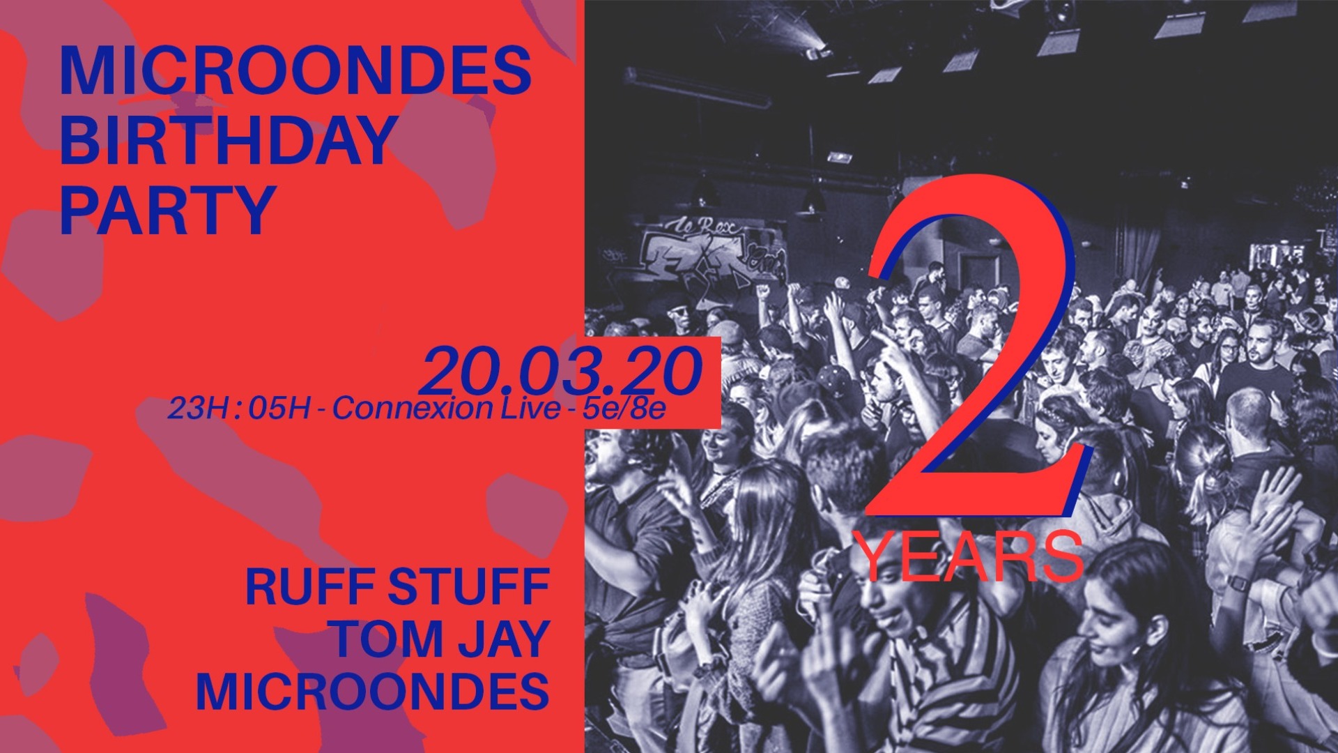 Microondes Birthday Party w/ Ruff Stuff x Tom Jay image