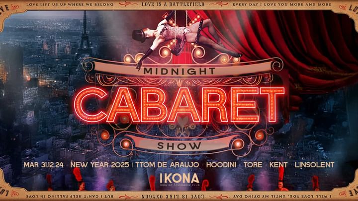 Cover for event: MIDNIGHT CABARET, ROAD TO 2025 | by IKONA.MAINROOM