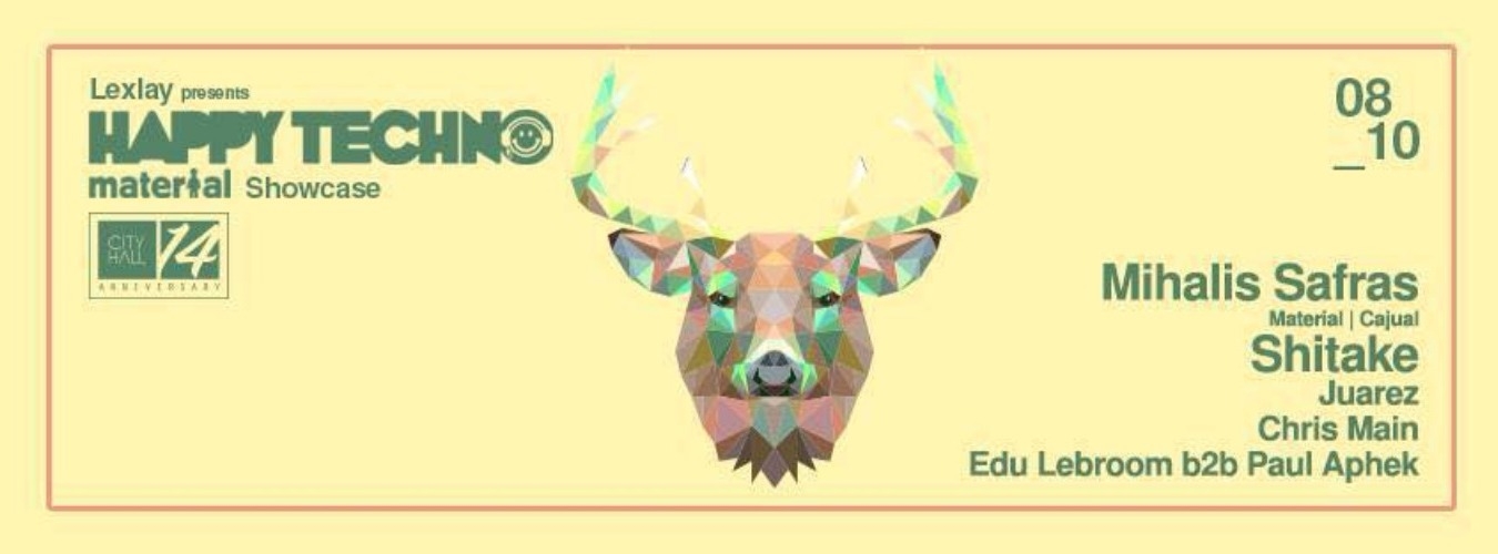 Mihalis Safras & Shitake presented by Happy Techno image