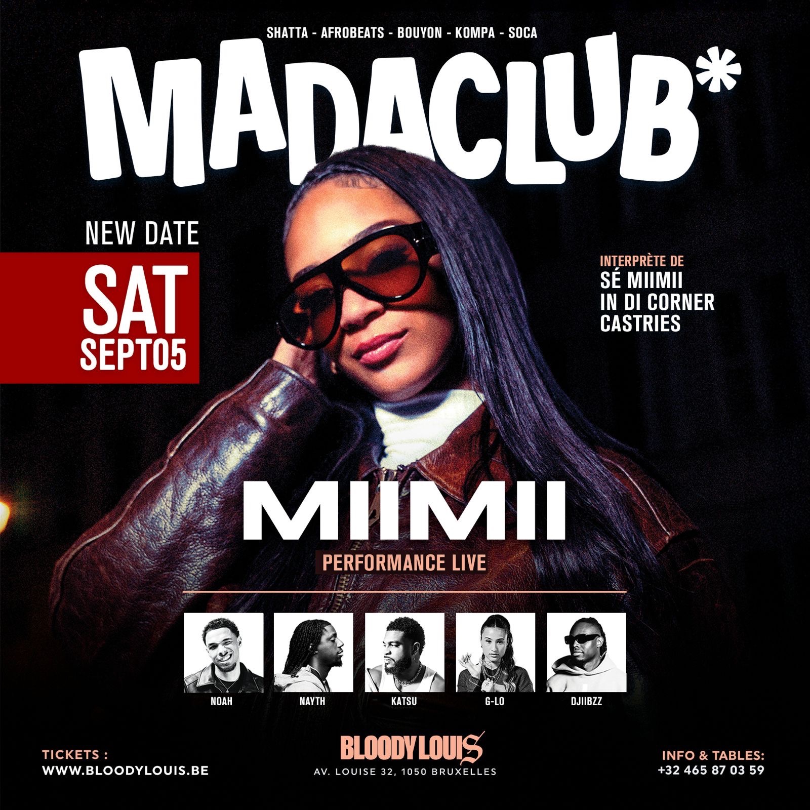 MIIMII KDS x MADA CLUB | SAT 5 SEPT. image