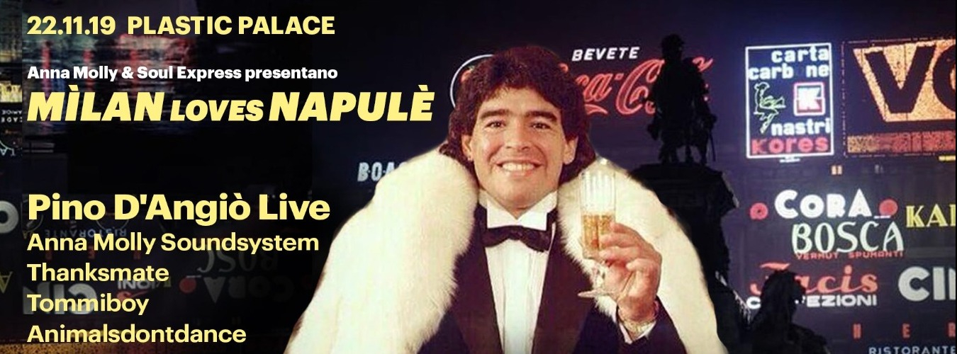 Mìlan Loves Napulè | Pino D'Angiò LIVE al Plastic image