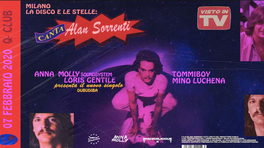 Milano, la Disco e le Stelle: canta Alan Sorrenti event cover