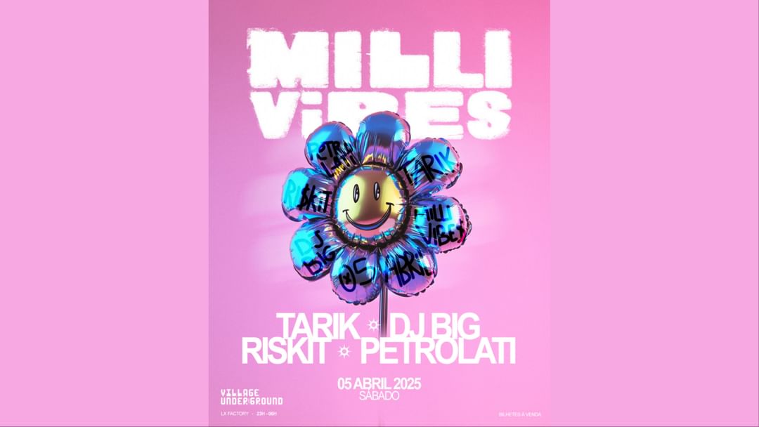 Copertina evento Milli Vibes // 05.04