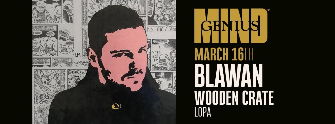 Mind Club presents Genius with Blawan, Wooden Crate, Lopa image