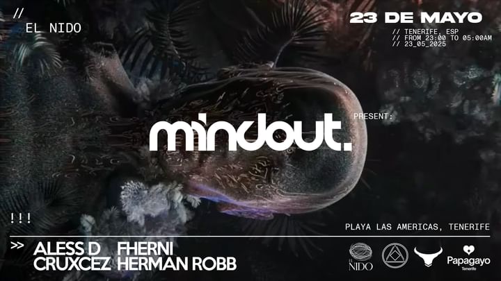 Cover for event:  Mindout · @El Nido · Fri. 23rd May