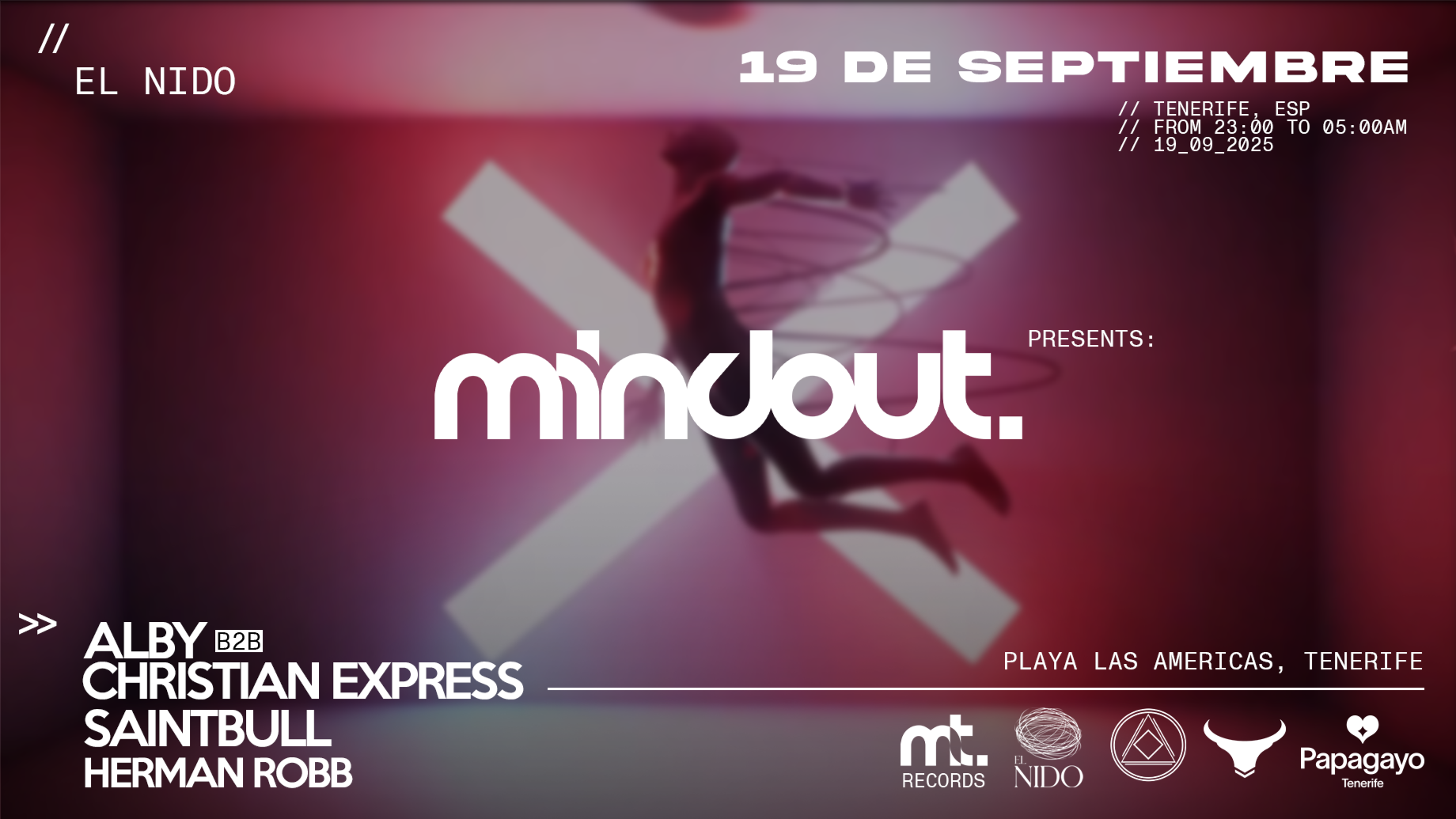 Mindout · Sala El Nido · Fri. 19th September 2025 image
