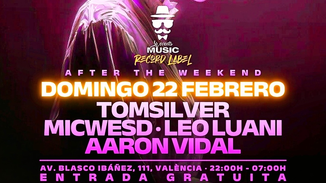 MINICLUB: DOMINGO 22 INSENSATOS (AFTER THE WEEKEND) 22:00-7:00AM / FREE ENTRY ALL NIGHT image