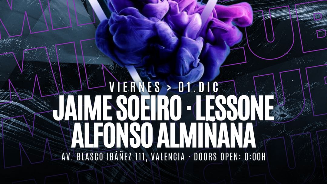 Cartel del evento MINICLUB: Friday Techno Session