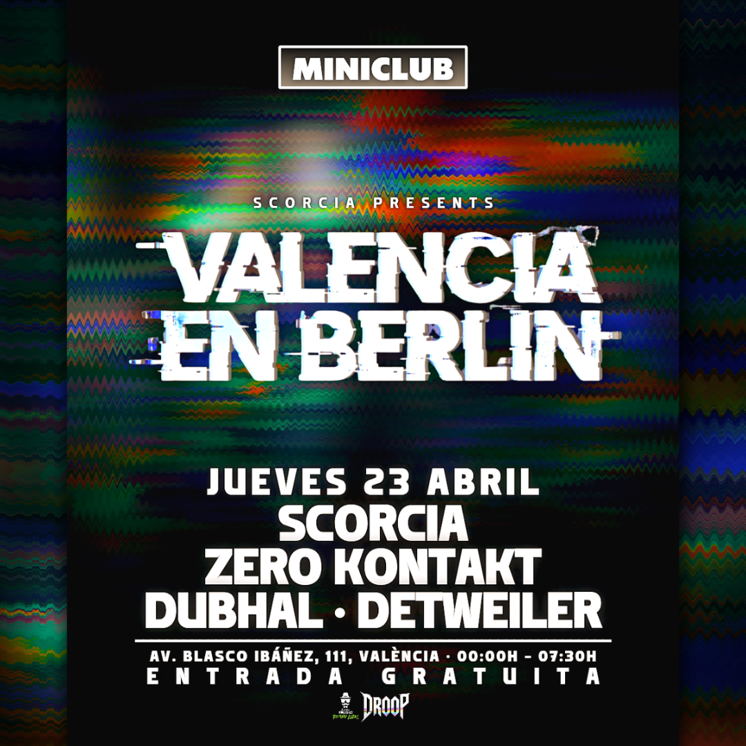 MINICLUB: JUEVES 23 - SCORCIA SPECIAL SESSION/ FREE ENTRY FROM 00.00-01.00h image