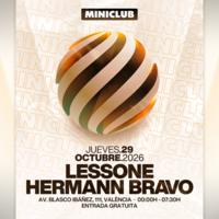 Cartel de Miniclub: Jueves 29 - Lessone en Miniclub