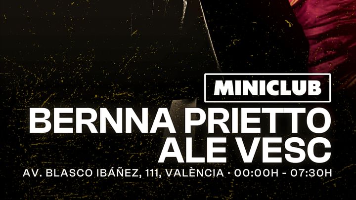 Cover for event: MINICLUB: LUNES 17 FALLAS Tech House Session