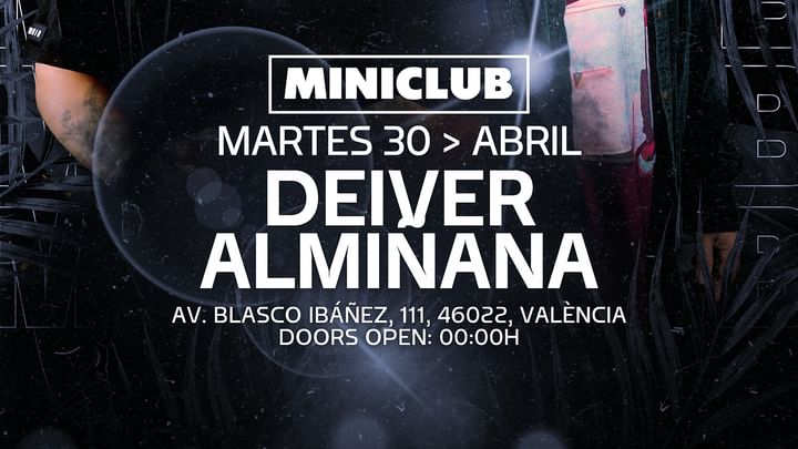 Cover for event: MINICLUB: MARTES Tech House Session_DEIVER_ALMIÑANA