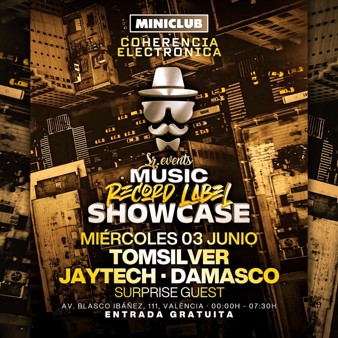 MINICLUB: MIERCOLES 03 - SR.EVENTS MUSIC SHOWCASE 00.00-07:30AM / FREE ENTRY ALL NIGHT image