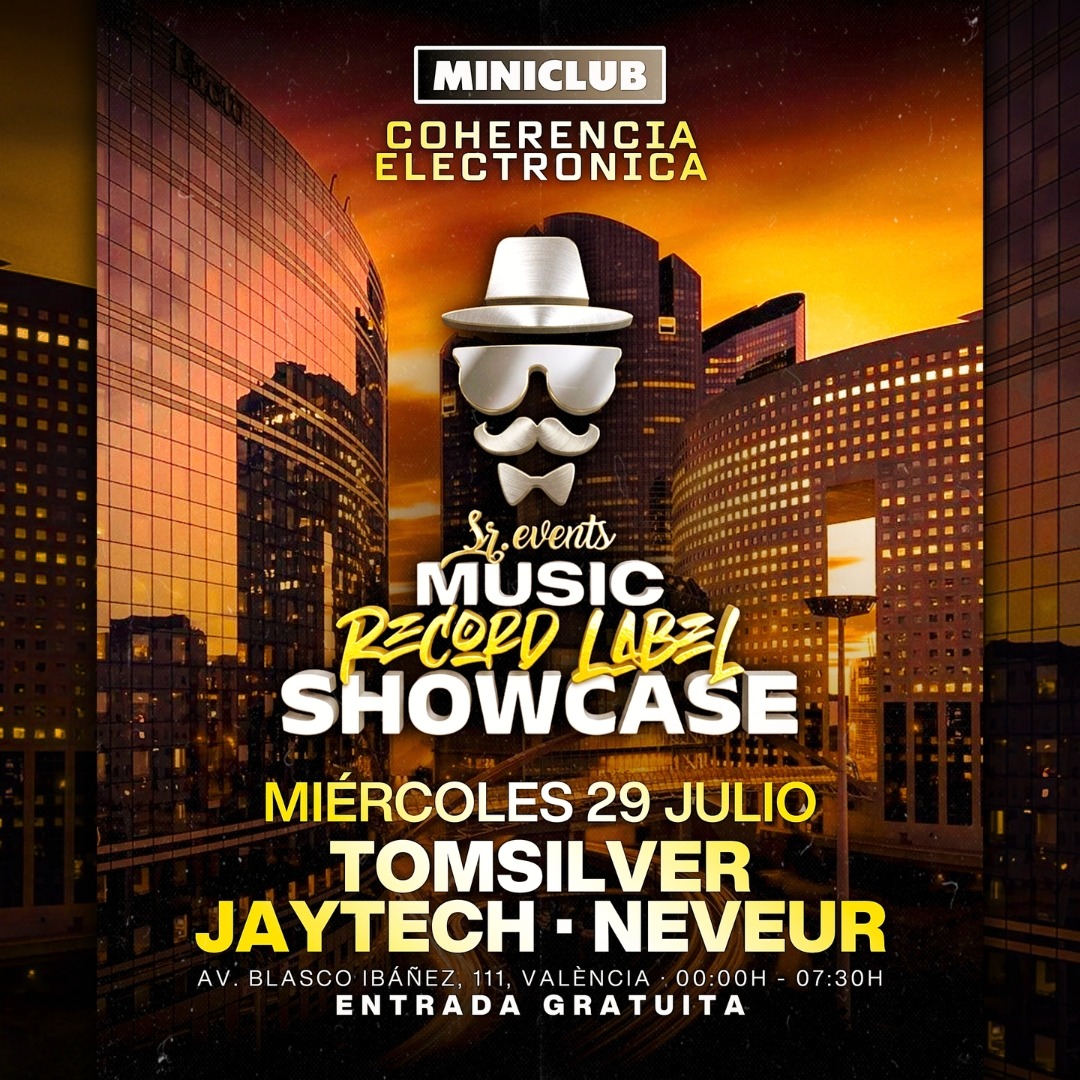 MINICLUB: MIERCOLES 29 - SR.EVENTS MUSIC SHOWCASE 00.00-07:30AM / FREE ENTRY ALL NIGHT image