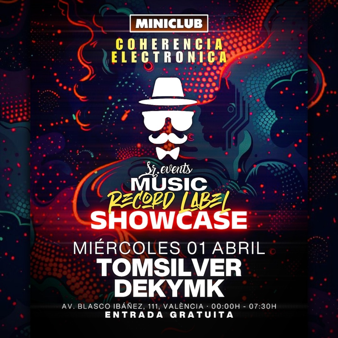 MINICLUB: MIERCOLES 01 SR.EVENTS MUSIC SHOWCASE 00.00:00-7:30AM / FREE ENTRY ALL NIGHT image