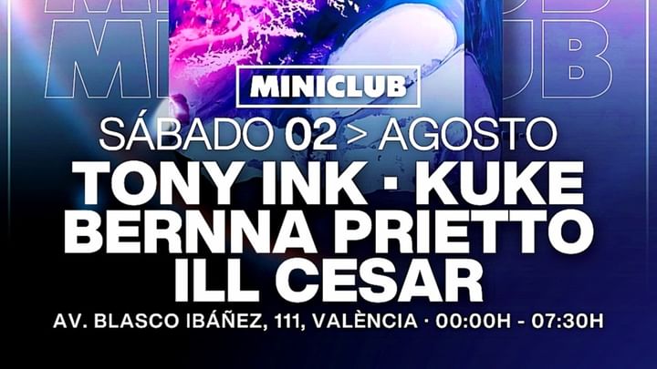 Cover for event: MINICLUB: SÁBADO 02 TECH HOUSE SESSION
