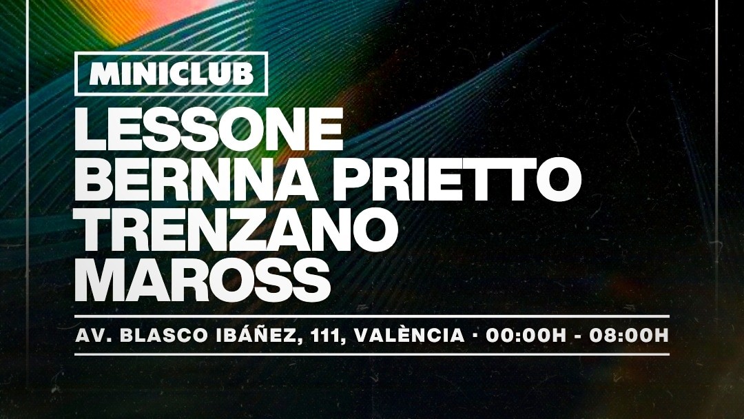 MINICLUB: SÁBADO 06 TECH HOUSE SESSION image