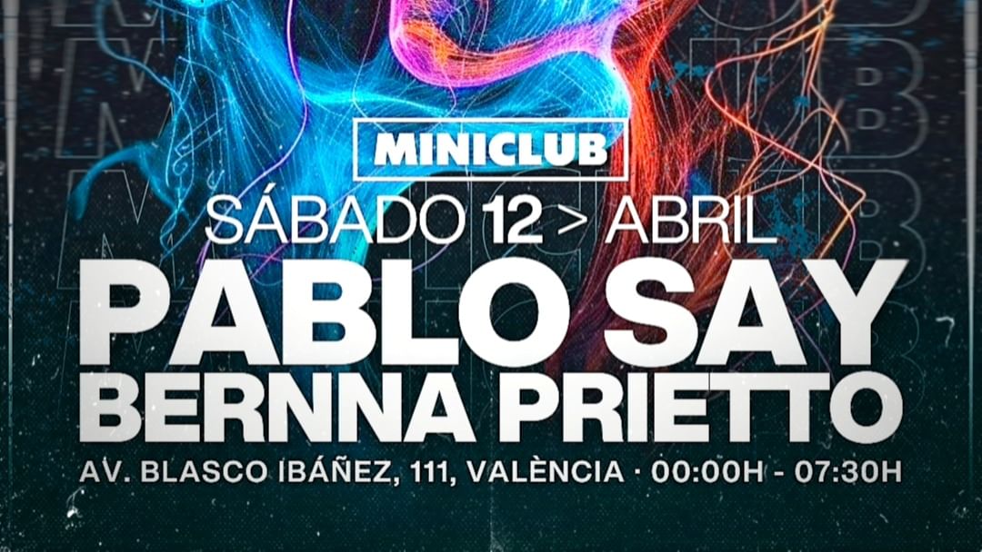 MINICLUB: SÁBADO 12 TECH HOUSE SESSION-Eventplakat
