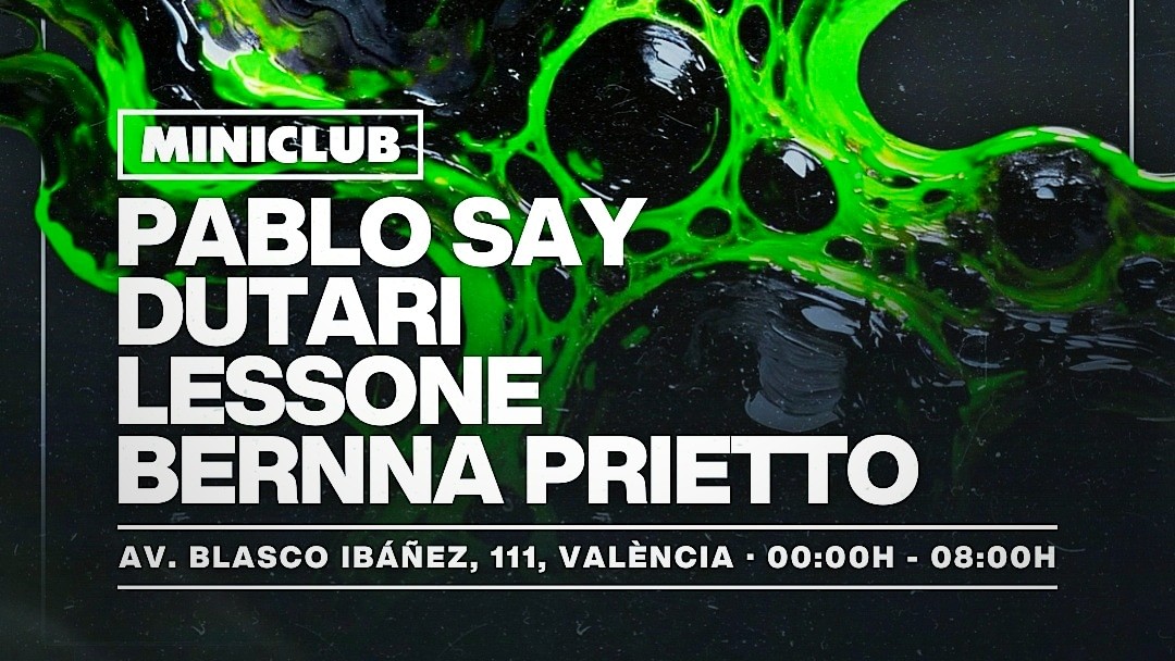 MINICLUB: SÁBADO 20 TECH HOUSE SESSION image