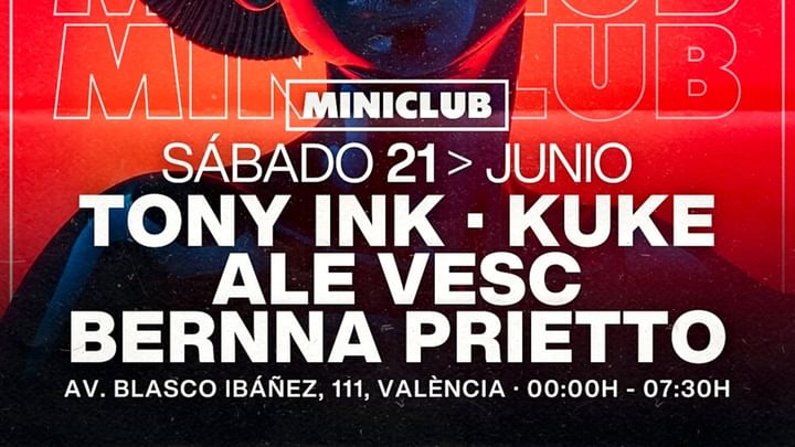 Cover for event: MINICLUB: SÁBADO 21 TECH HOUSE SESSION