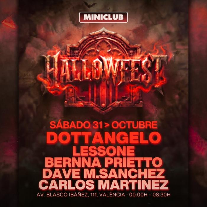 Cartel de MINICLUB: SABADO 31 HALLOWFEST SPECIAL SESSION till 08.30 am en Miniclub
